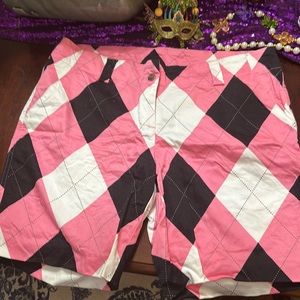 Loudmouth argyle walking/golfing shorts.